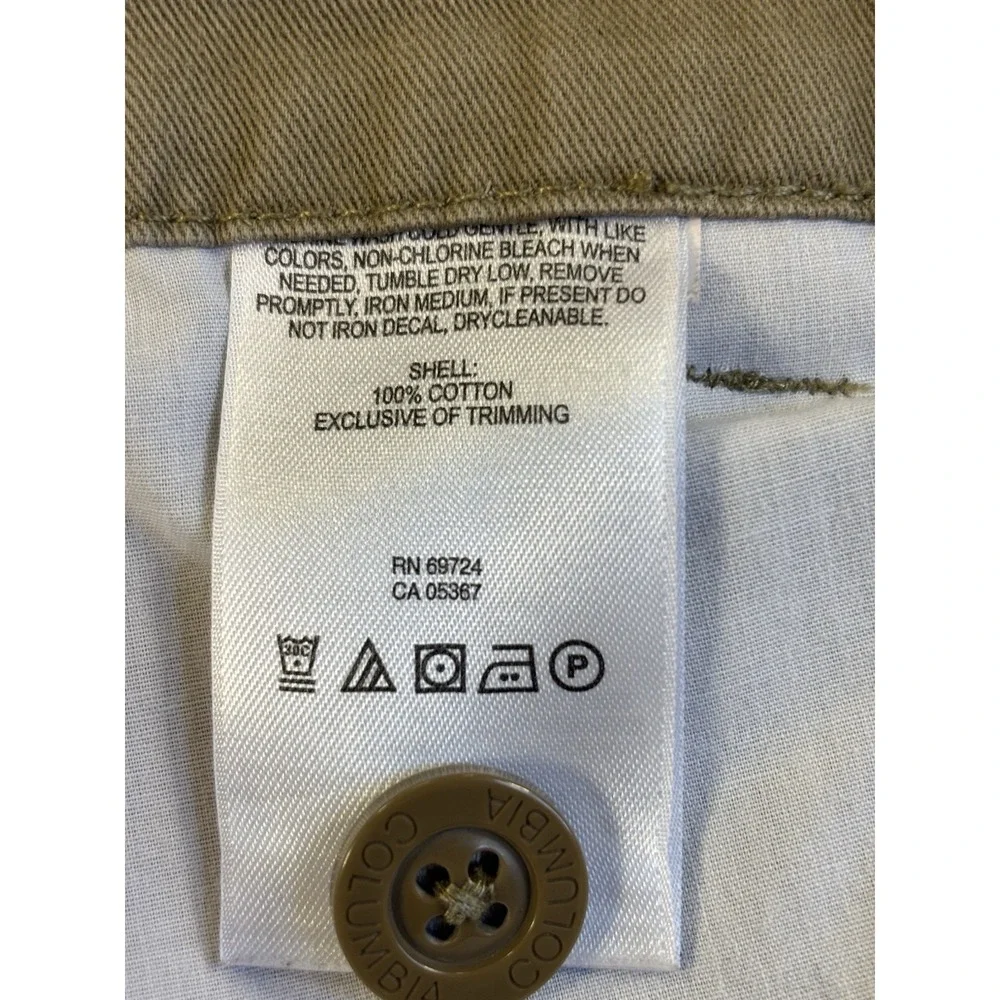 Columbia Men's 38X32 Casual Brown Chino Everyday Essential Pants Outdoors Preppy